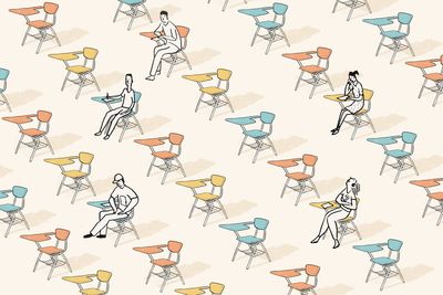 The college enrollment drop is finally letting up. That's the good news