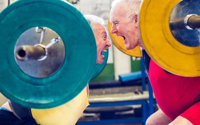 Having an exercise buddy as you get older keeps you motivated