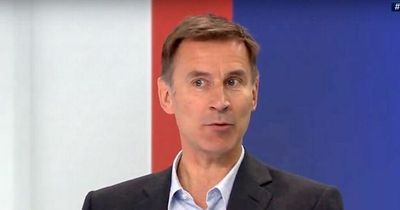 Every TV presenter to drop C-bomb over Jeremy Hunt's name as Robert Peston slips-up