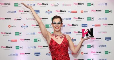 Story hour drag queen Aida H Dee and Welsh cyclist recognised for their incredible contributions to the LGBT+ community
