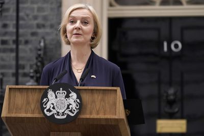 UK Prime Minister Liz Truss announces resignation