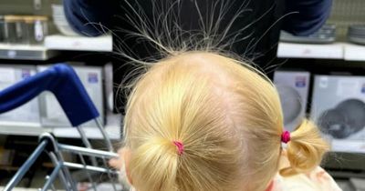 'Static shocks in B&M are so bad they make my daughter's hair stand on end'