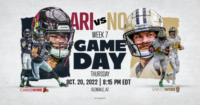 Saints at Cardinals: How to watch, stream, listen to Week 7 Thursday night game