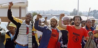 South Africa's struggle songs against apartheid come from a long tradition of resistance