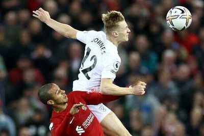 West Ham midfielder Flynn Downes learns valuable lesson from Thiago Alcantara genius in Anfield masterclass