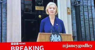 Janey Godley leaves fans in stitches with hilarious Liz Truss resignation speech voiceover