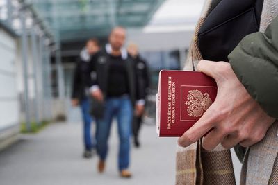 What travel restrictions is the EU imposing on Russians?
