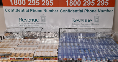 Revenue seize cigarettes and alcohol worth a combined total of €158,000 in separate operations over the last week