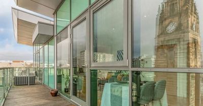 Glasgow property: Duplex penthouse with stunning view for sale in award winning Pinnacle Building