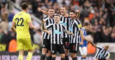 The picture which underlines Newcastle's new defensive steel