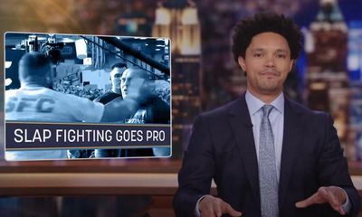 Trevor Noah on the new slap-fighting league: ‘Is Will Smith the reigning champ?’