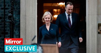 Liz Truss' ignored tense husband who looked concerned as she resigned, says expert