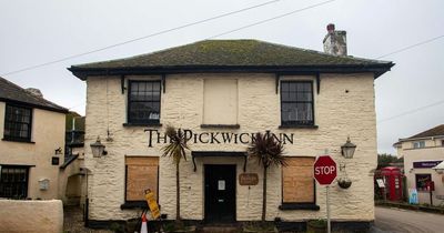 Neighbours go to war over abandoned pub left a boarded up eyesore by millionaire ex-BBC boss