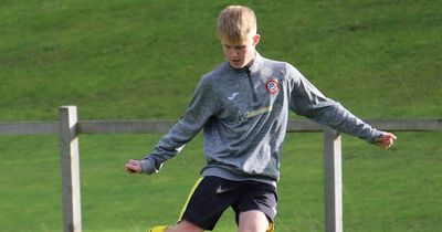 Luncarty youngster Ewan Summers thrilled to make first team step-up at just 15