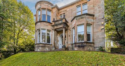 Pollokshields home with grand reception hallway and huge garden hits the market