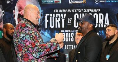 Derek Chisora defends Anthony Joshua during Tyson Fury face-off