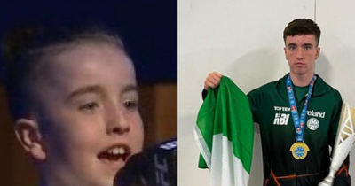 Irish kid who interrupted Conor McGregor press conference has achieved incredible success and looks very different now