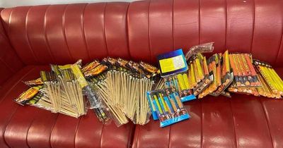 Hundreds of fireworks seized from Scots barbershop during tenement block raid