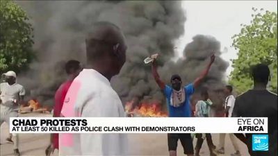 At least 50 killed in Chad protests as police clash with demonstrators