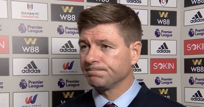 Steven Gerrard's final Aston Villa interview before late night sacking after brutal chants