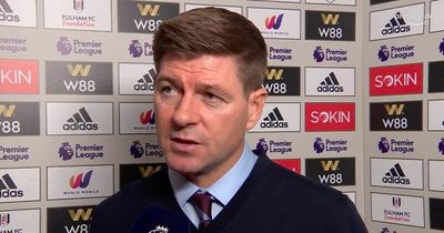 Steven Gerrard vows to fight on after Aston Villa fans turn on Liverpool legend in Fulham defeat