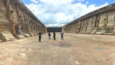 Brisbane's Cairncross naval graving dry dock target of campaign to save city heritage