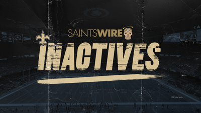 Saints’ top 2 WRs, CBs inactive vs. Cardinals