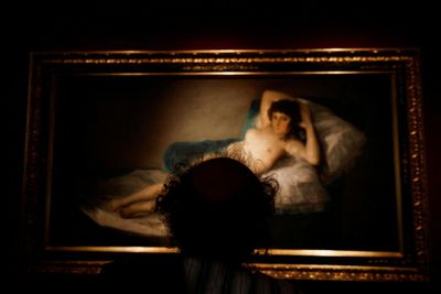 Madrid exhibition shines a light on breast cancer