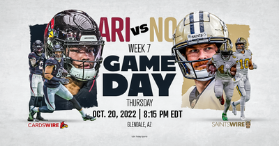 Cardinals-Saints Thursday night live stream, scoring updates, highlights