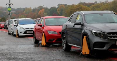 21 cars clamped at Forest Park and Ride tram stop as enforcement action begins