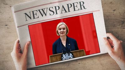 ‘Dizzy Lizzy falls from grace’: Liz Truss is front-page news across English papers in India