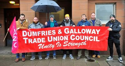 Dumfries and Galloway posties, BT workers and emergency call handlers walk out in pay battle