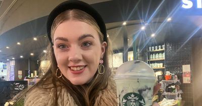 I tried Starbucks new spooky Frappuccino that's perfect for Halloween