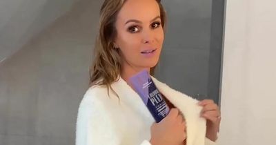 Amanda Holden suffers accidental wardrobe mishap when whipping off dressing gown