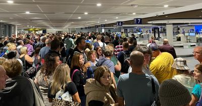 Bristol Airport passengers 'in tears' as 'chaotic' security queues cause mayhem