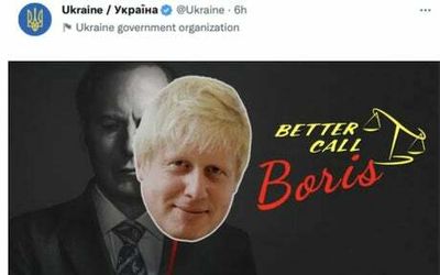 Sir Keir Starmer surprised by Ukraine’s ‘better call Boris Johnson’ tweet