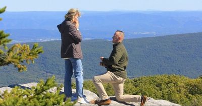Best man's incredible disguise as he goes undercover to photograph pal's proposal