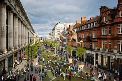 I still want to see Oxford Street without cars, says Mayor Sadiq Khan