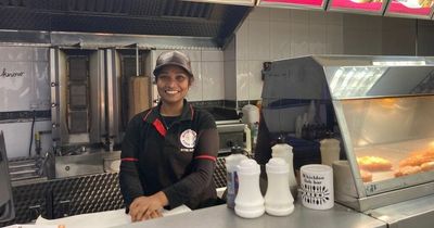 Worried chip shop owner 'working in the dark' as monthly electric bill hits £1,000