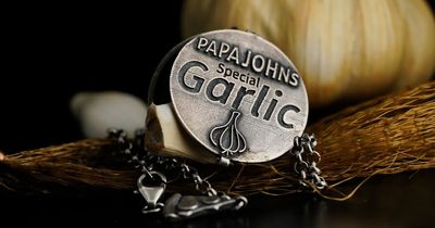 Papa Johns release special garlic sauce-inspired necklace ahead of Halloween