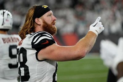 Bengals TE Hayden Hurst seeks revenge game vs. Falcons