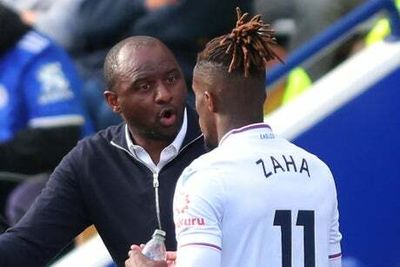 Wilfried Zaha ‘feeling the love’ at Crystal Palace as Patrick Vieira vows to keep Liverpool transfer target