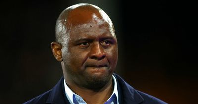 Crystal Palace boss Patrick Vieira makes 'difficult' Goodison Park admission ahead of Everton clash