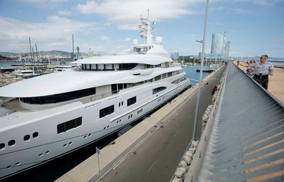Spain moves yacht linked to Russian oligarch after payments stop - ministry source