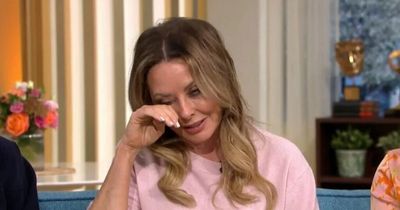 Carol Vorderman apologises as she's left in tears over live ITV This Morning surprise