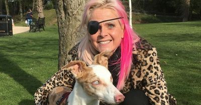 Blind rescue dog with heart issues provides 'lifeline' for woman with one eye and wins special award