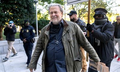 Steve Bannon given four months in prison for contempt of Congress