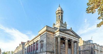 Glasgow property: Inside the two bedroom flat in the Kelvingrove Parish Church building