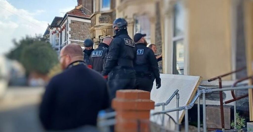 Bailiffs force woman naked into the street and 'trash'…