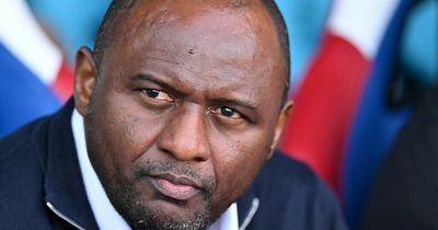 Patrick Vieira reacts to Main Stand redevelopment news that Crystal Palace supporters 'will love'